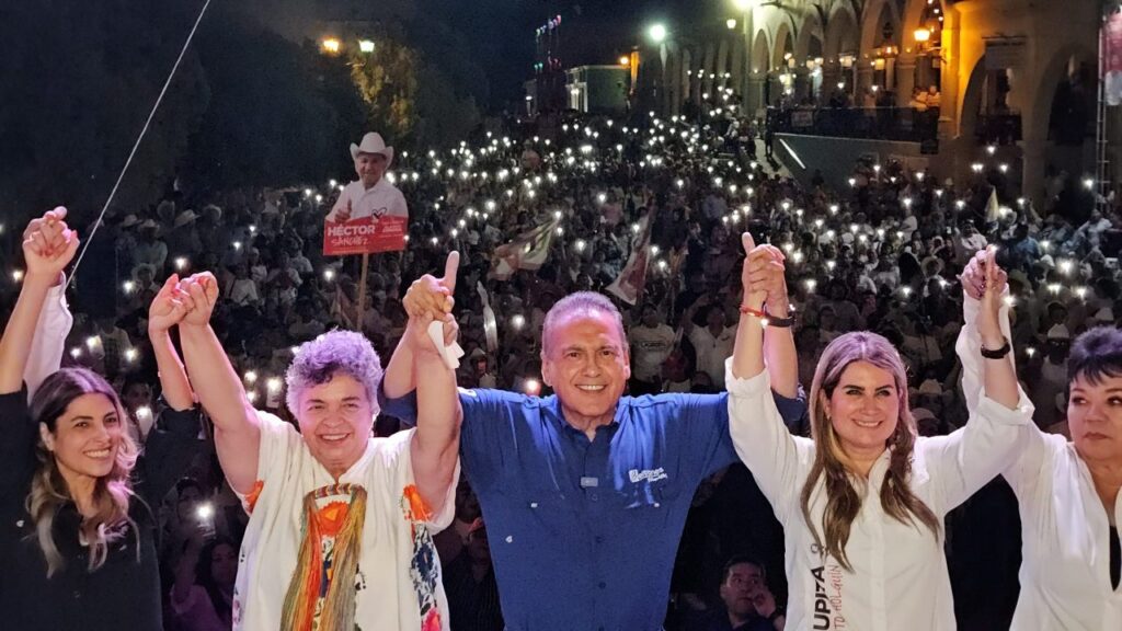 Beltrones desde Álamos Sonora en  cierre de campaña